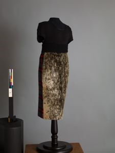 Image of Sealskin Pencil Skirt